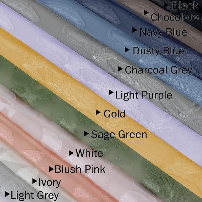Chyhomenyc Charcoal Grey Sheer Curtains 72 Inches Long 2 Panels Set, Light - Image 9