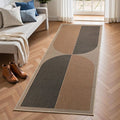 EDIMENS 2x6 Runner Rug Easy Jute Washable Kitchen Indoor Outdoor Non Slip | Rugs for Kitchen Floor Runner Rug for Laundry Balcony Low Pile Rugs Rainbow Carpet for Hallway Runner 6ft Entry