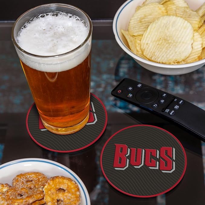 Rico Industries NFL Football Classic Favorites: PVC Coaster Set (4-Pack)