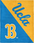 Northwest NCAA Silk Touch Throw Blanket, Ultra Soft Plush Polyester, Lightweight Warm Decorative Fan Gift, 46 x 60 in
