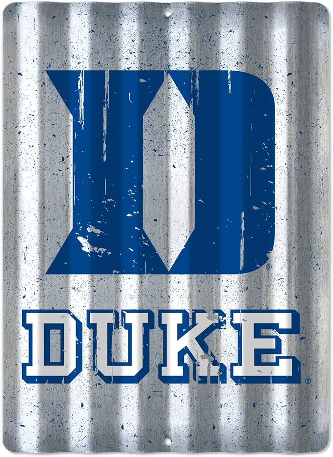 Rico Industries NCAA 12" X 16" Tin Metal Roof Sign