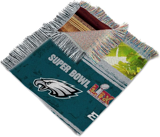 Northwest NFL Woven Tapestry Wall Hanging, 48 x 60 Inches, Officially Licensed, Decorative Fringes