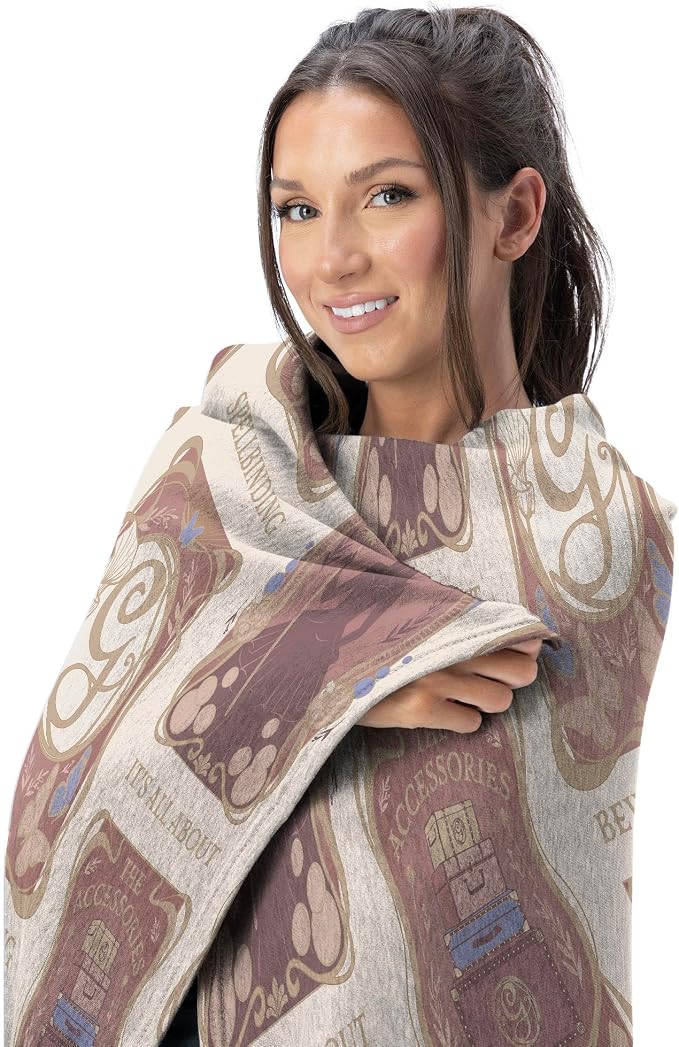 Northwest Wicked It's All About Silk Touch Throw Blanket 60x80 inches