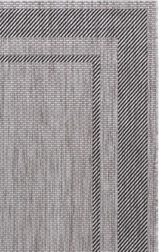 SAFAVIEH Courtyard Outdoor Rug 6x8, Beige & Black CY8477-36612