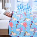 Peanuts® Snoopy Cooling Throw Blanket for Hot Sleepers, 50 x 70 Inch Lightweight All-Season Throw, Soft Breathable Cooling Fabric for Couch, Bed, (Officially Licensed Product) by Franco Calm