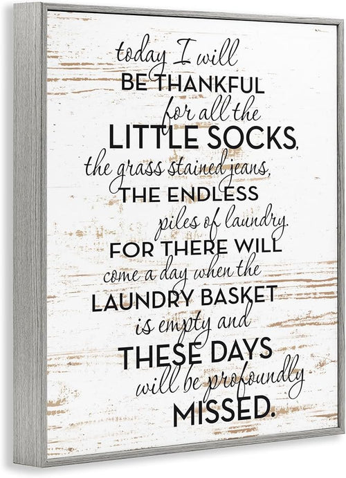 'Rustic Parenthood Phrase'| Framed Giclee Art | Stupell Industries | Gray, 11 x 14 Inches, Easy to Hang and Sturdy, Made in USA, by Lettered and Lined