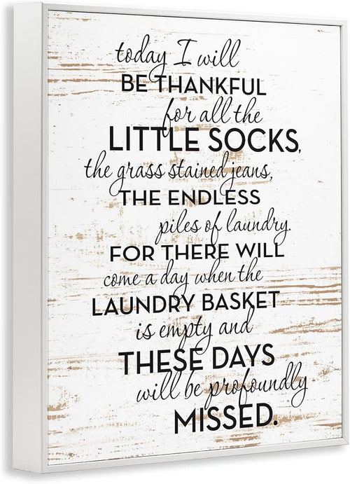 'Rustic Parenthood Phrase'| Framed Giclee Art | Stupell Industries | White, 24 x 30 Inches, Easy to Hang and Sturdy, Made in USA, by Lettered and Lined