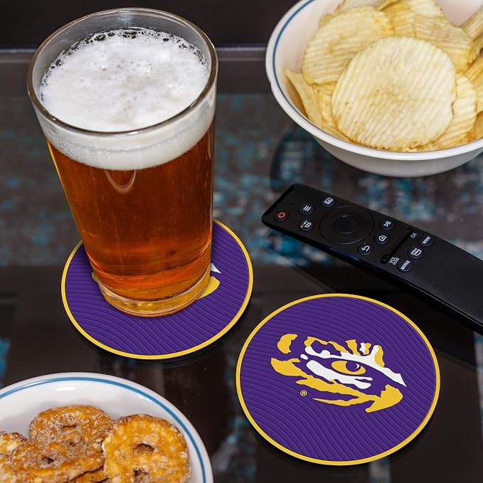 Rico Industries NCAA 4pack Coaster Set - Classic Favorites
