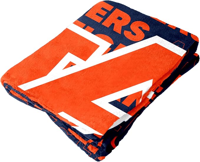 Logo Brands NCAA Classic Fleece Throw Blanket -50” x 60” Ultra-Soft Game Day Blanket with Bold Team Colors & Logo – Cozy College Team Bedding for Fans & Alumni