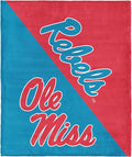 Northwest NCAA Silk Touch Throw Blanket, Ultra Soft Plush Polyester, Lightweight Warm Decorative Fan Gift, 46 x 60 in