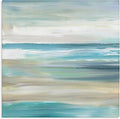 'Abstract Beach Sand Ocean Waves'| Canvas Art | Stupell Industries | 24 x 24 Inches, Easy to Hang and Sturdy, Made in USA, by Nan