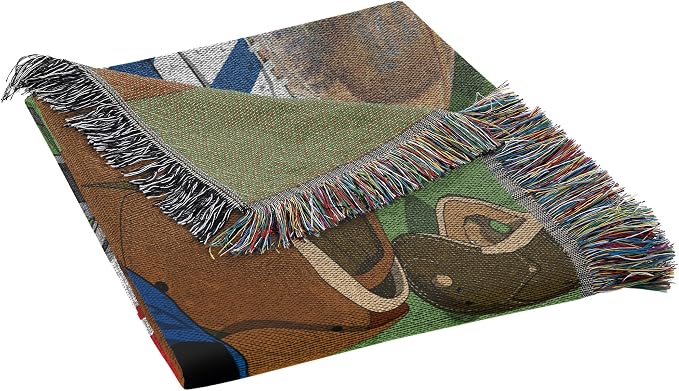 Northwest NFL Woven Tapestry Wall Hanging, 48 x 60 Inches, Officially Licensed, Decorative Fringes