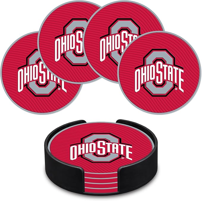 Rico Industries NCAA 4pack Coaster Set - Classic Favorites