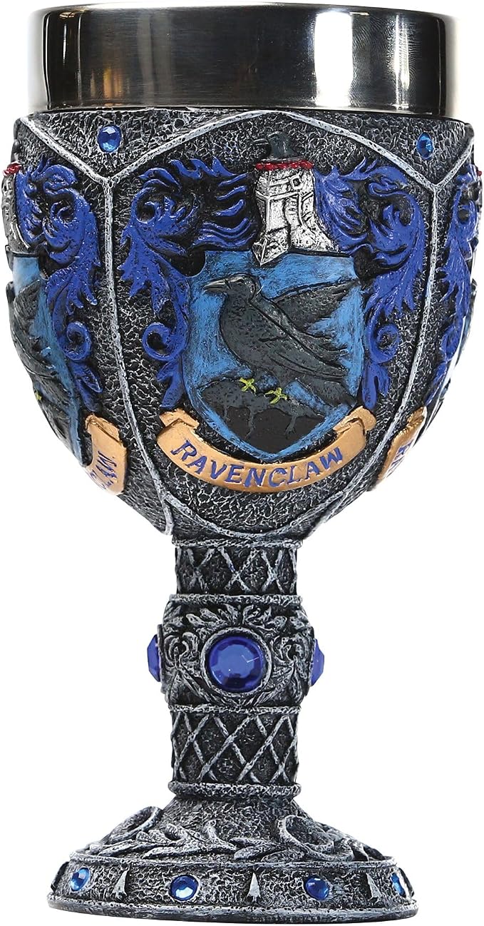 Enesco 6005060 Wizarding World of Harry Potter Ravenclaw Decorative Goblet Figurine, 7.09 Inch, Multicolor