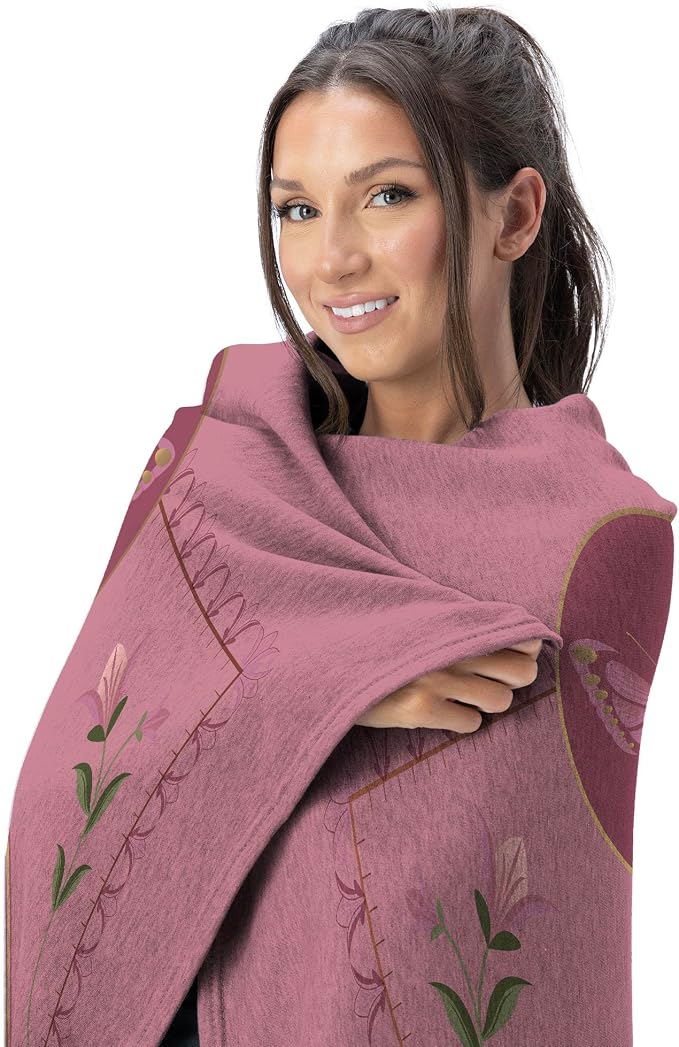 Northwest Wicked Glinda Upland Silk Touch Throw Blanket 60x80 inches