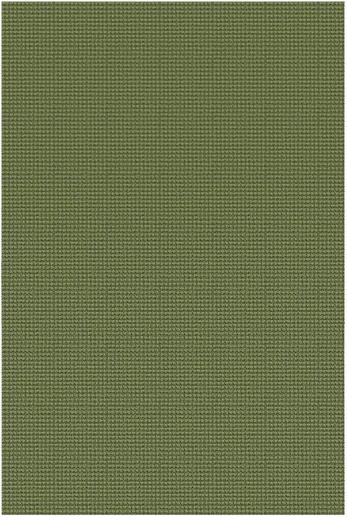 IOHOUZE Washable Area Rug 6x9 Non Slip Rubber Backed Rugs for Living Room, Dining Room Rugs Bedroom Rug, Woven Indoor Floor Carpet for Living Room Nursery Office, Olive Green/Earthy Green