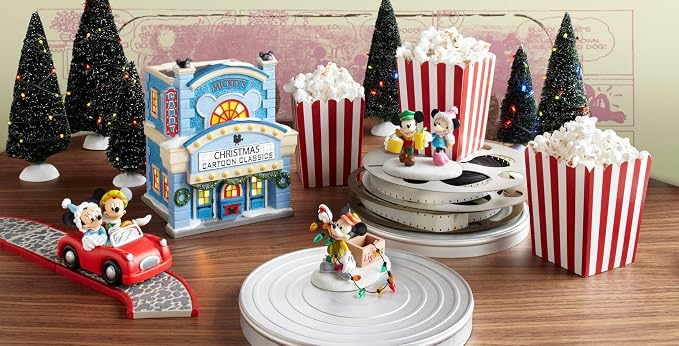 Department 56 Disney Village Mickey Lights Up Christmas Accessory, 2.25 inch