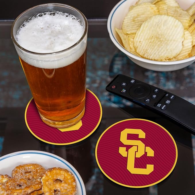 Rico Industries NCAA 4pack Coaster Set - Classic Favorites