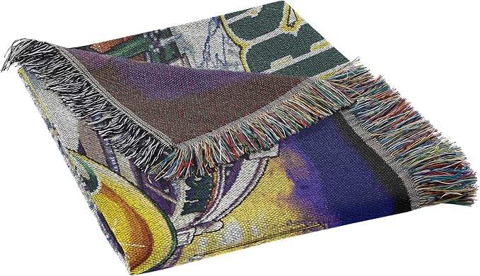 Northwest NFL Woven Tapestry Wall Hanging, 48 x 60 Inches, Officially Licensed, Decorative Fringes