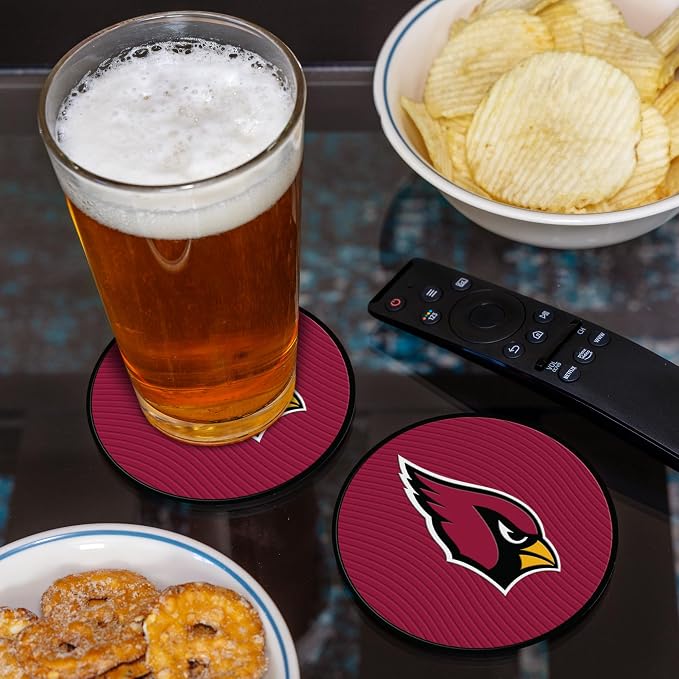 Rico Industries NFL Football Classic Favorites: PVC Coaster Set (4-Pack)
