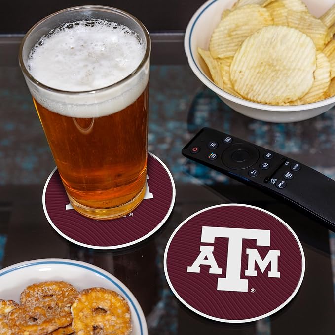 Rico Industries NCAA 4pack Coaster Set - Classic Favorites