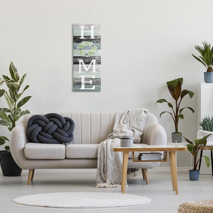 Stupell Industries 'Welcome Home Succulent Accent'| Canvas Art