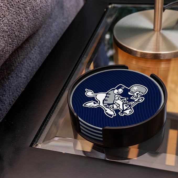 Rico Industries NFL Football Classic Favorites: PVC Coaster Set (4-Pack)