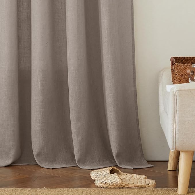RYB HOME Extra Long Sheer Curtains - Image 6