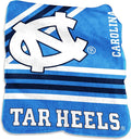 Logo Brands NCAA Raschel Throw Blanket – 50 x 60 Soft Fleece Blanket, Officially Licensed Collegiate Design, Cozy Throw for Tailgating, Game Day, & Home Décor