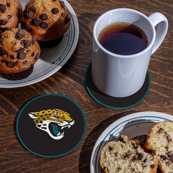 Rico Industries NFL Football Classic Favorites: PVC Coaster Set (4-Pack)