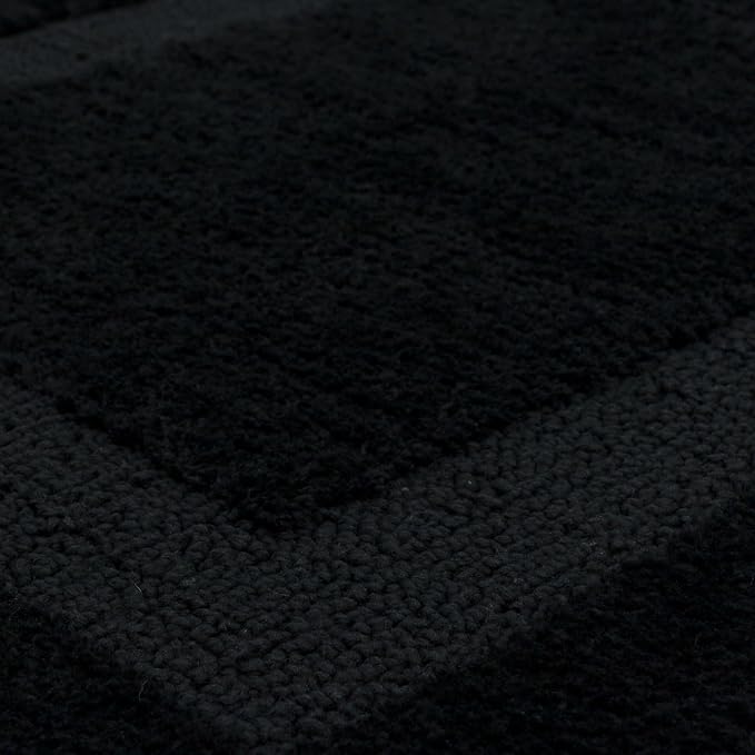 Mohawk Home Prestige Casual Solid Black 2' X 3' 4" Bath Mat Perfect for Bathroom