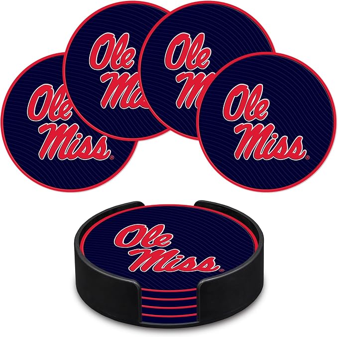 Rico Industries NCAA 4pack Coaster Set - Classic Favorites