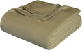 Superior Metro All-Season Cotton Blanket, Woven Blanket for Couch, Bed, Bedding, Farmhouse, Home Essentials, Cute and Cozy Bohemian Blankets, Herringbone Weave, King, Sage