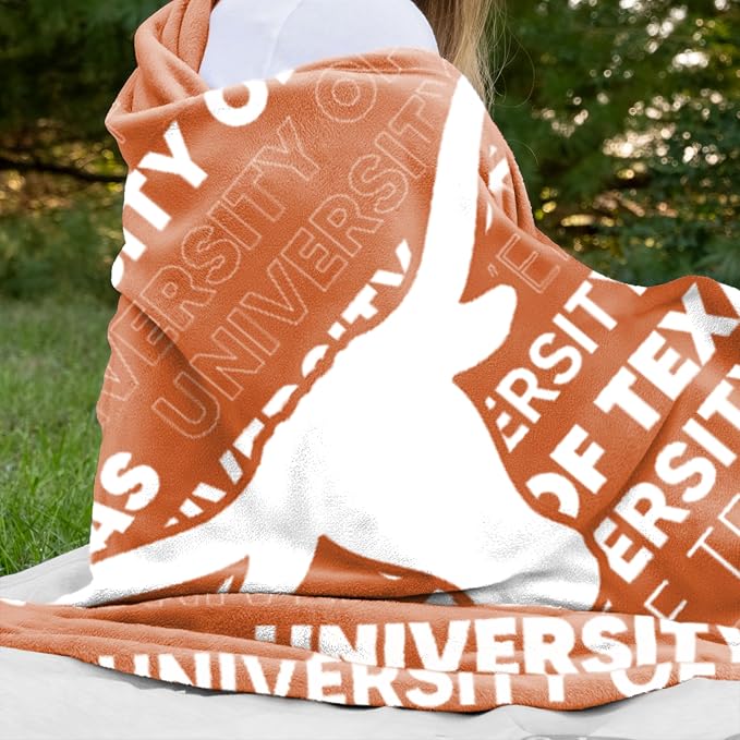 Logo Brands NCAA Classic Fleece Throw Blanket -50” x 60” Ultra-Soft Game Day Blanket with Bold Team Colors & Logo – Cozy College Team Bedding for Fans & Alumni