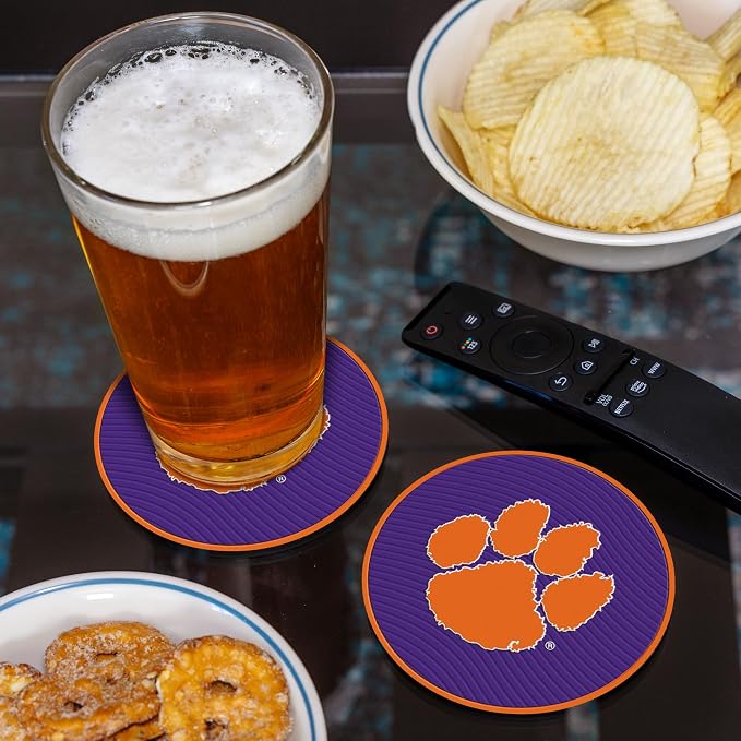 Rico Industries NCAA 4pack Coaster Set - Classic Favorites