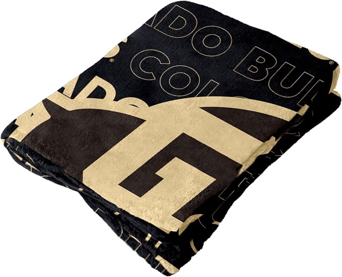 Logo Brands NCAA Classic Fleece Throw Blanket -50” x 60” Ultra-Soft Game Day Blanket with Bold Team Colors & Logo – Cozy College Team Bedding for Fans & Alumni