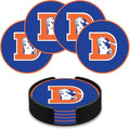 Rico Industries NFL Football Classic Favorites: PVC Coaster Set (4-Pack)