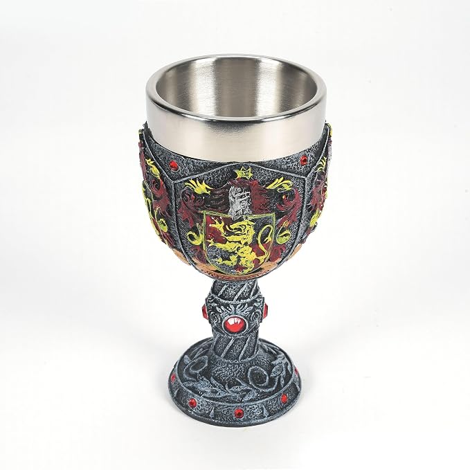 Enesco Wizarding World of Harry Potter Gryffindor Decorative Goblet Figurine, 7.09 Inch, Multicolor