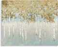 Stupell Industries 'Abstract Gold Tree Landscape'| Canvas Art | Stupell Industries | 30 x 24 Inches, Easy to Hang and Sturdy, Made in USA, by James Wiens