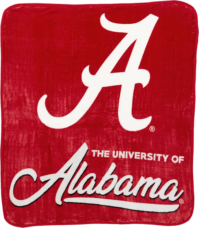 Northwest NCAA Unisex-Adult Raschel Throw Blanket