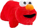 Pillow Pets Sesame Street Elmo, 16" Plush Toy | Soft Plush Pillow Companion, Unfastens into a Cozy Pillow at Night, Machine Washable, BPA and Phthalates Free