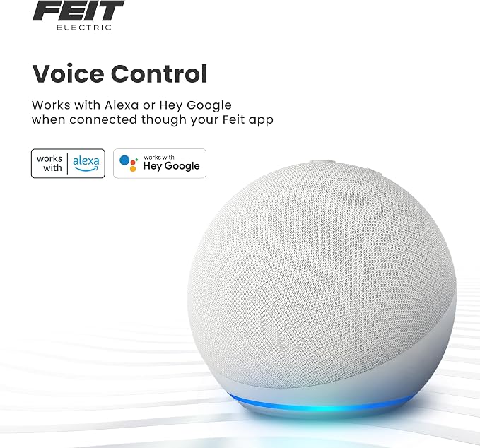 Feit Electric PAR38/RGBW/CA/AG 90 Watt Equiv, 2.4 GHz WiFi Only, No Hub Required, Color Changing and Tunable White