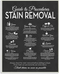 'Guide to Stain Removals'| Wall Plaque Art | Stupell Industries | 10 x 15 Inches, Easy to Hang and Sturdy, Made in USA, by Lettered and Lined