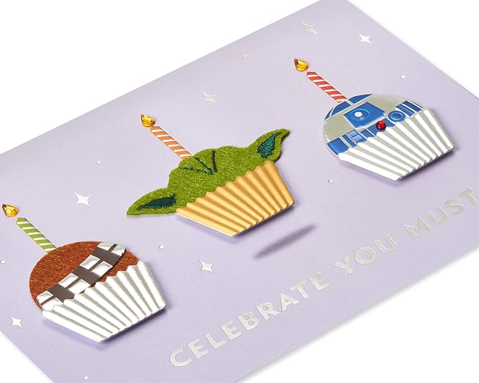 Papyrus Birthday Card for Star Wars Fans (HAPPY BIRTHDAY)