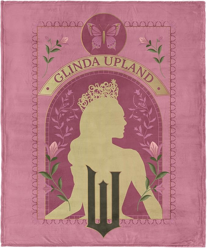 Northwest Wicked Glinda Upland Silk Touch Throw Blanket 60x80 inches