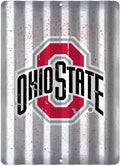 Rico Industries NCAA 12" X 16" Tin Metal Roof Sign
