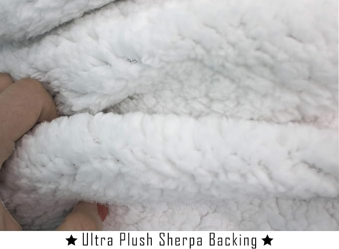 Elegant Comfort Luxury Ultra-Plush Velvet Touch FleeceThrow Soft, Warm, Cozy| Micromink Sherpa-Backing Reversible Blanket for Bed, Sofa and Couch, (50" x 60"), Bloomingdale Burgundy