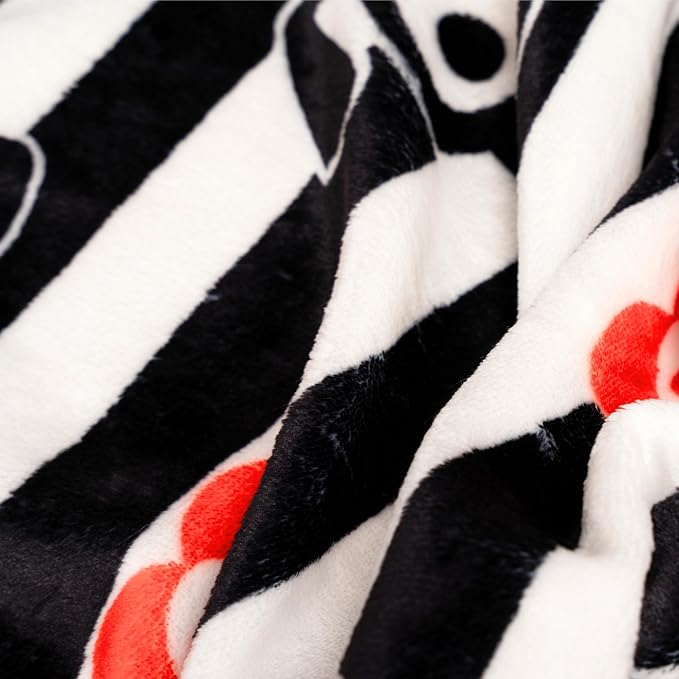 Skelanimals Halloween Throw Blanket, Super Soft Cozy Plush Bedding, 46 in x 60 in, (Officially Licensed Product) by Franco