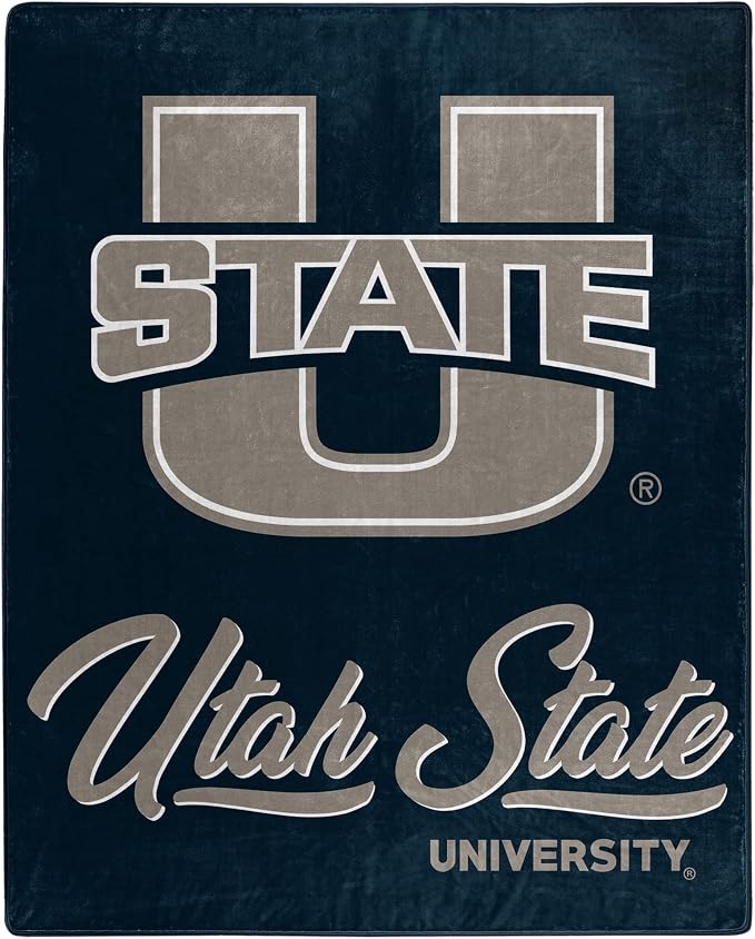 Northwest NCAA Unisex-Adult Raschel Throw Blanket