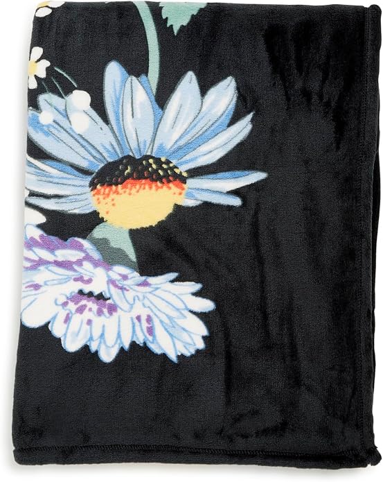 Vera Bradley Women's Fleece Throw Blanket – Soft Plush Blanket for Couch, Bedroom & Home Décor